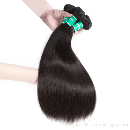 Grade 10A Virgin Brazilian Human Hair Wholesale Price Unprocessed Virgin Cuticle Aligned Straight Human Hair Bundles